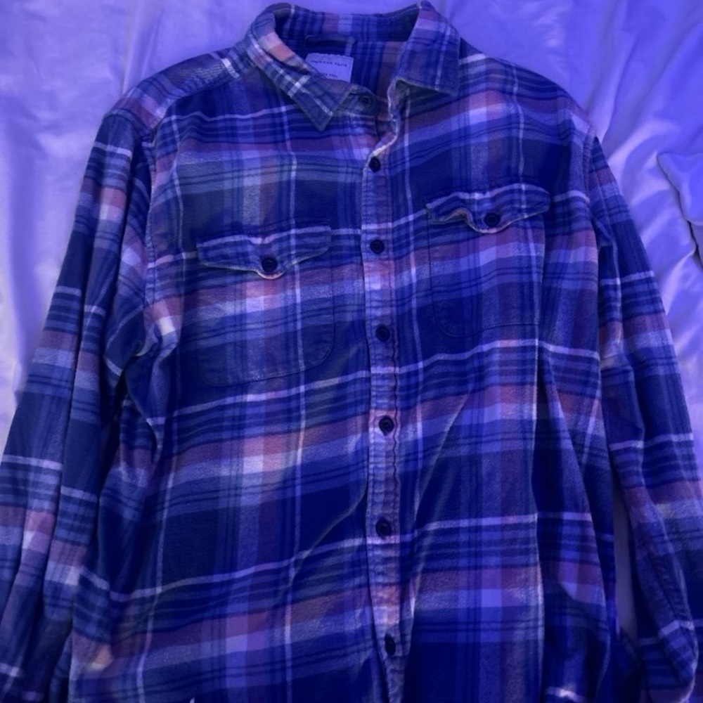 Plaid American eagle flannel
